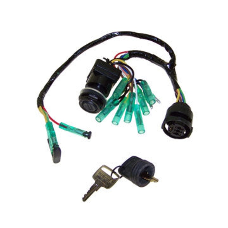 Ignition Switch, Dash Mount - Yamaha 2-stroke, 4-stroke