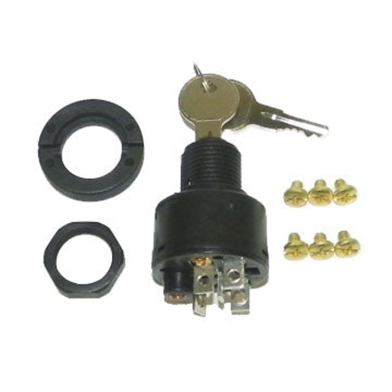 Ignition Switch, 6 Terminal - Johnson, Evinrude Outboards