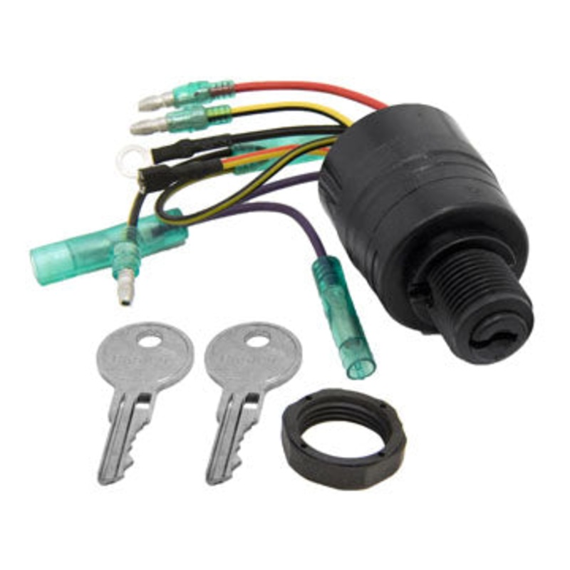 Ignition Switch, 6 wire - Mercury, Mariner