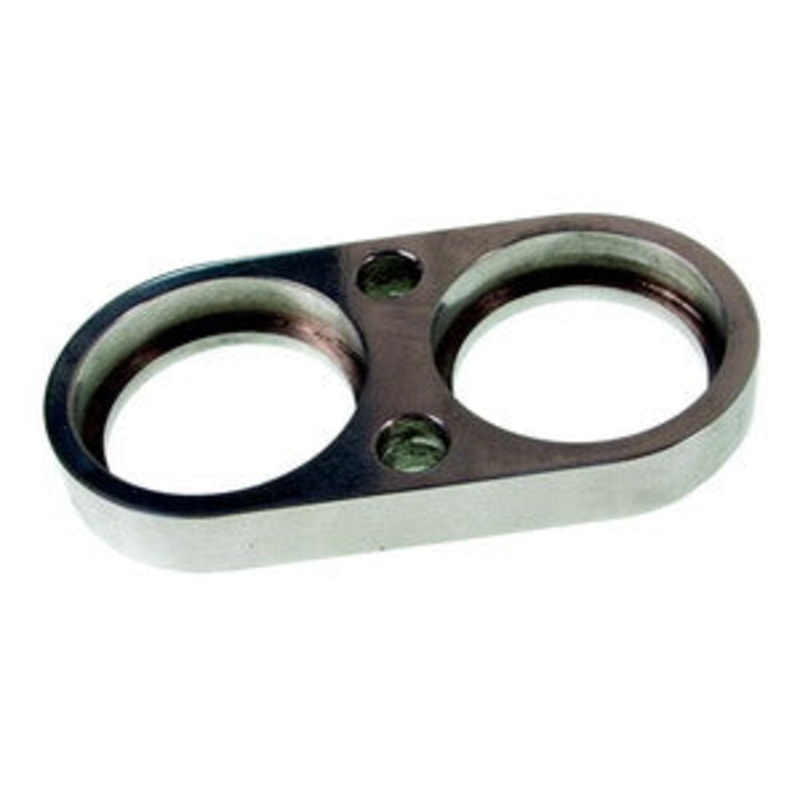 Polished Billet Aluminum Injector Retainer