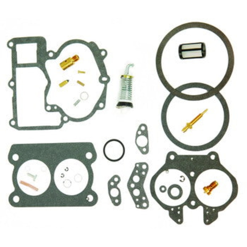 Carburetor Kit, Mercarb 2-bbl - Mercruiser 4cyl - V8