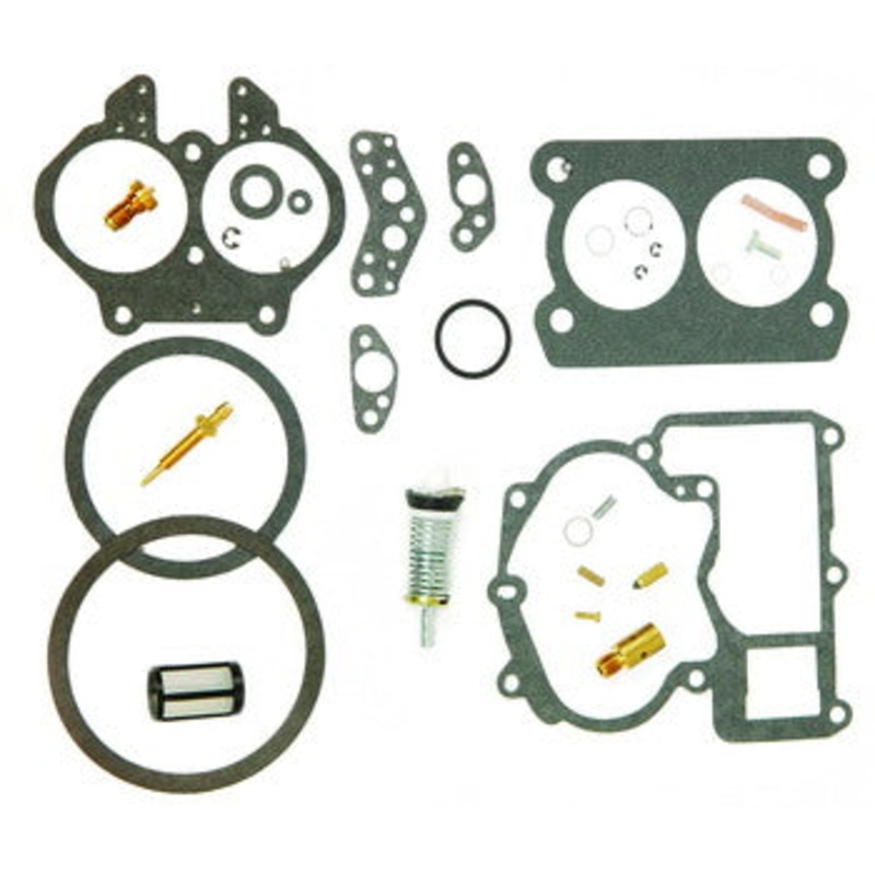 Carburetor Kit, Mercarb 2 bbl - Mercruiser V6