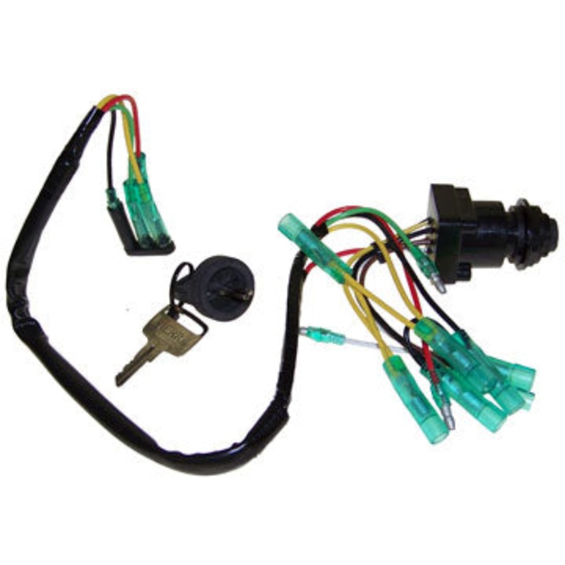 Ignition Switch, Control Mounted - Yamaha 2-stroke, 4-stroke