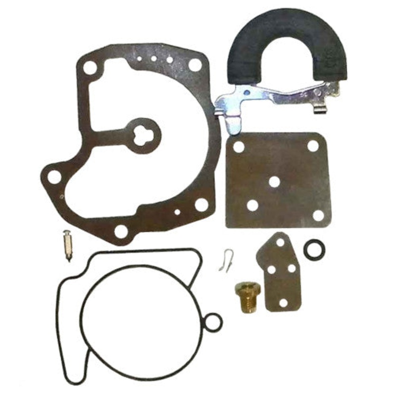 Carburetor Kit with Float - Johnson, Evinrude 125-250hp