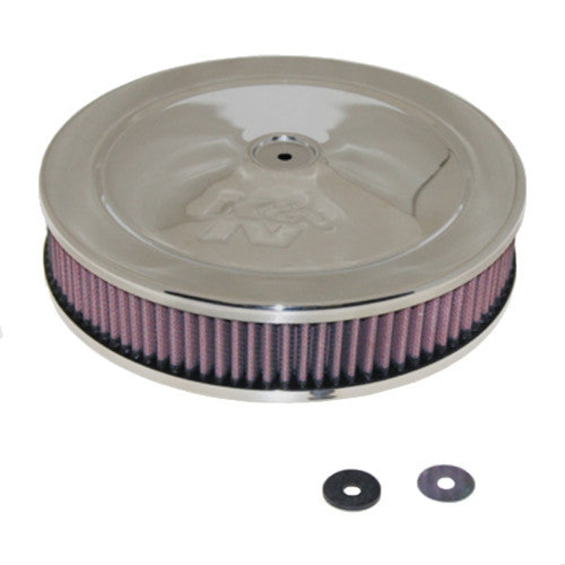 K & N Flame Arrestor 2 bbl Mercarb or Rochester 3.0-5.7L