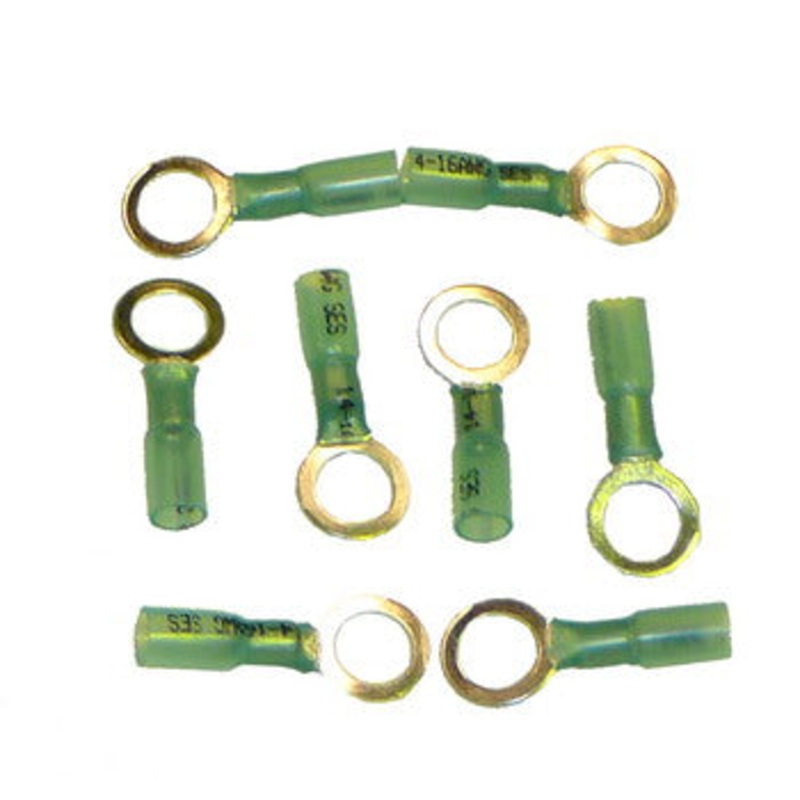 Blue Ring Terminal 3/8 inch hole