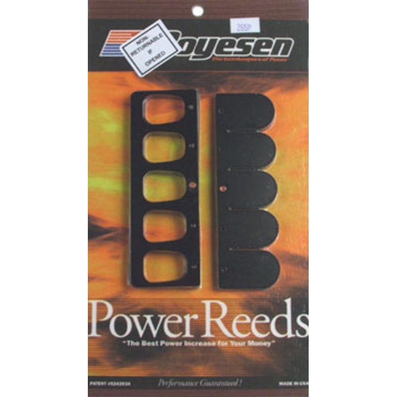 Boyesen Reed Kit - Mercury, Mariner 200XS DFI, 225hp Promax, 240hp EFI Sport Jet M2, 2.5LXS DFI