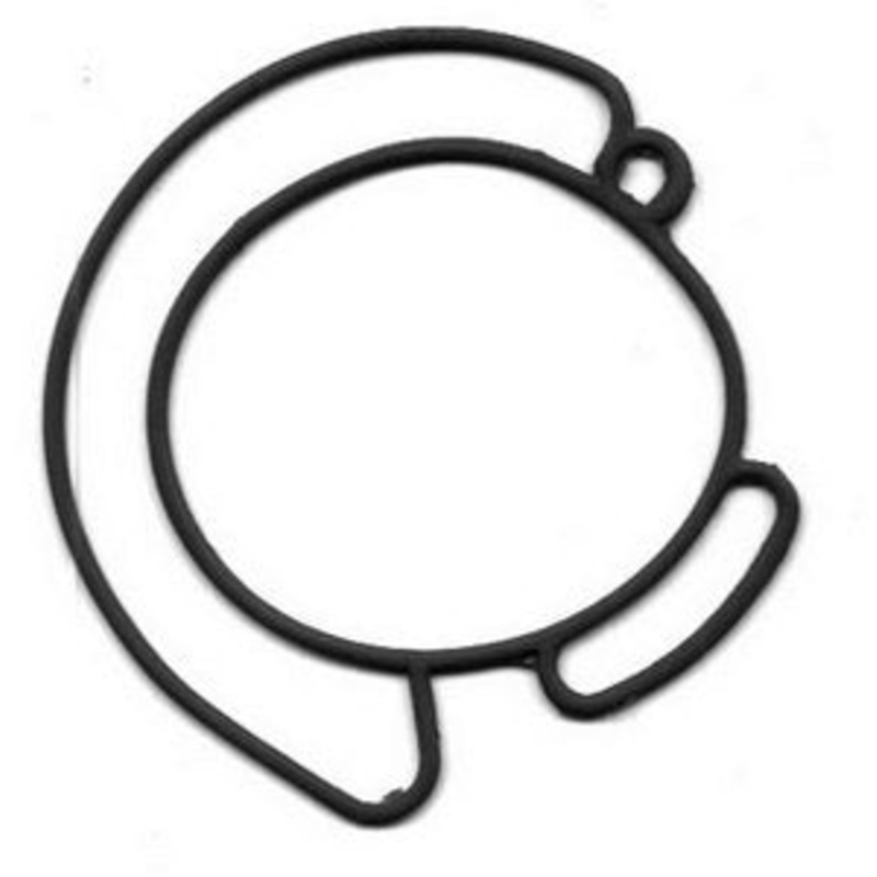 Gasket, Carburetor Mount - Johnson / Evinrude 90-175hp 60-deg V4-V6