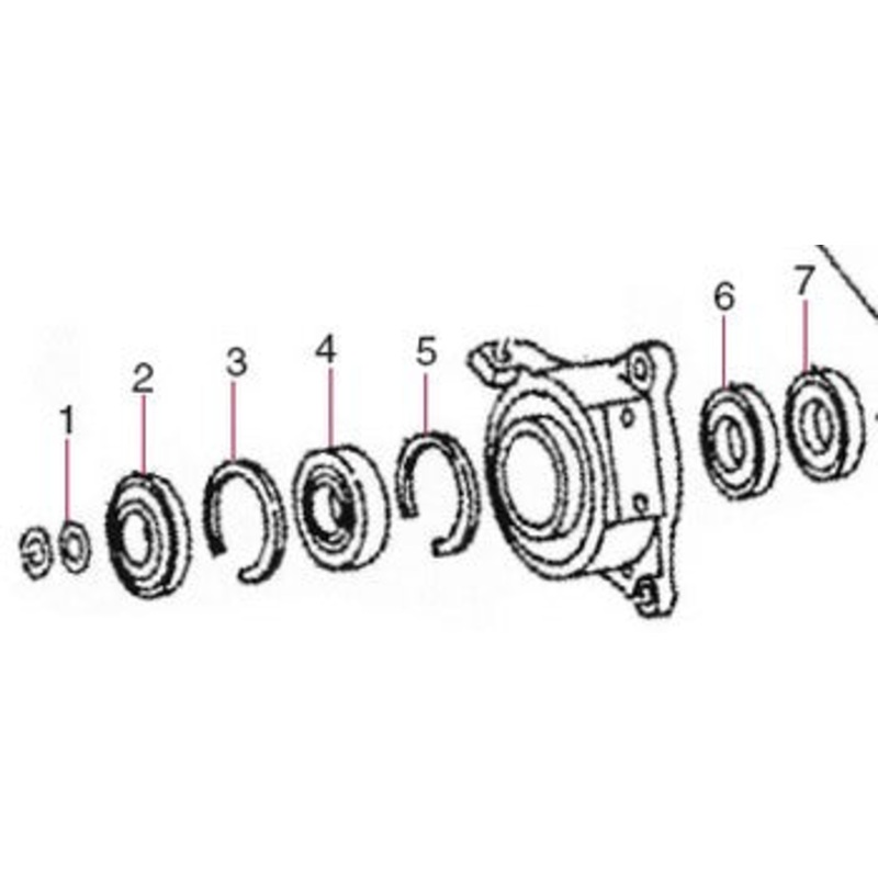 Driveshaft repair kit 650