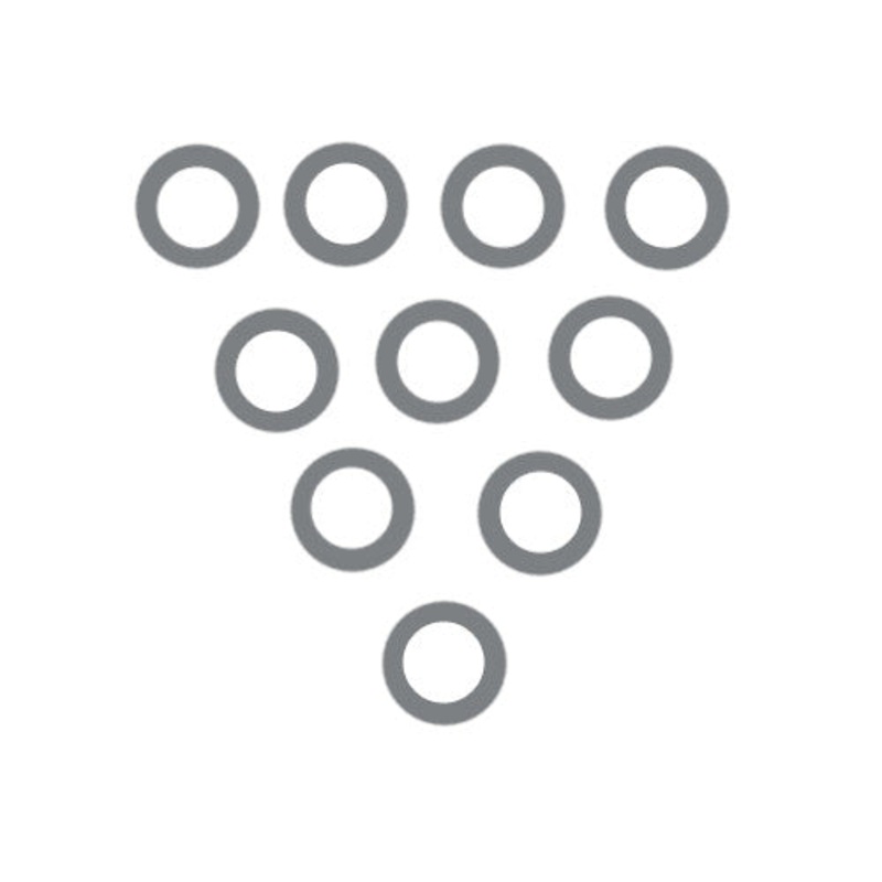 Drain Plug Gasket, 10pk - Nissan, Tohatsu